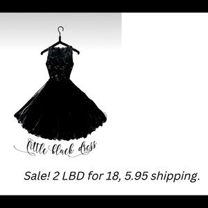 💥LBD Sale! 2 Little Black Dresses from my closet, $18